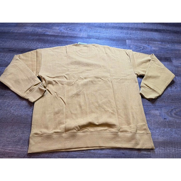 Old Navy Womens XL Crew Neck Longsleeve Pullover Sweater Yellow L3 - Picture 2 of 5